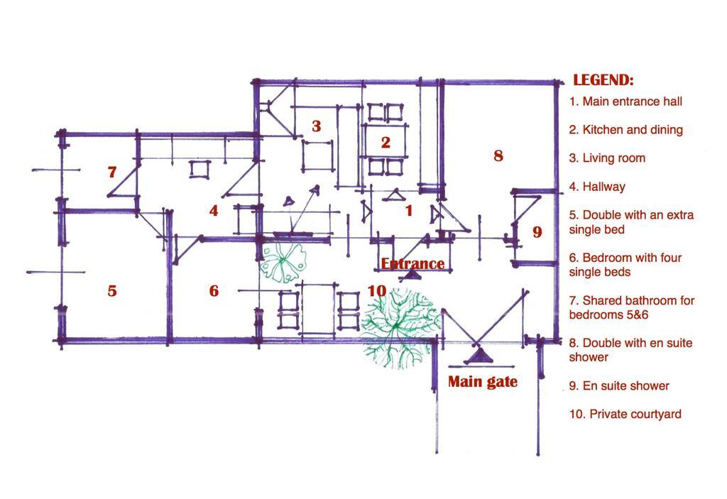 Guesthouse 7Even Мостар Екстериор снимка